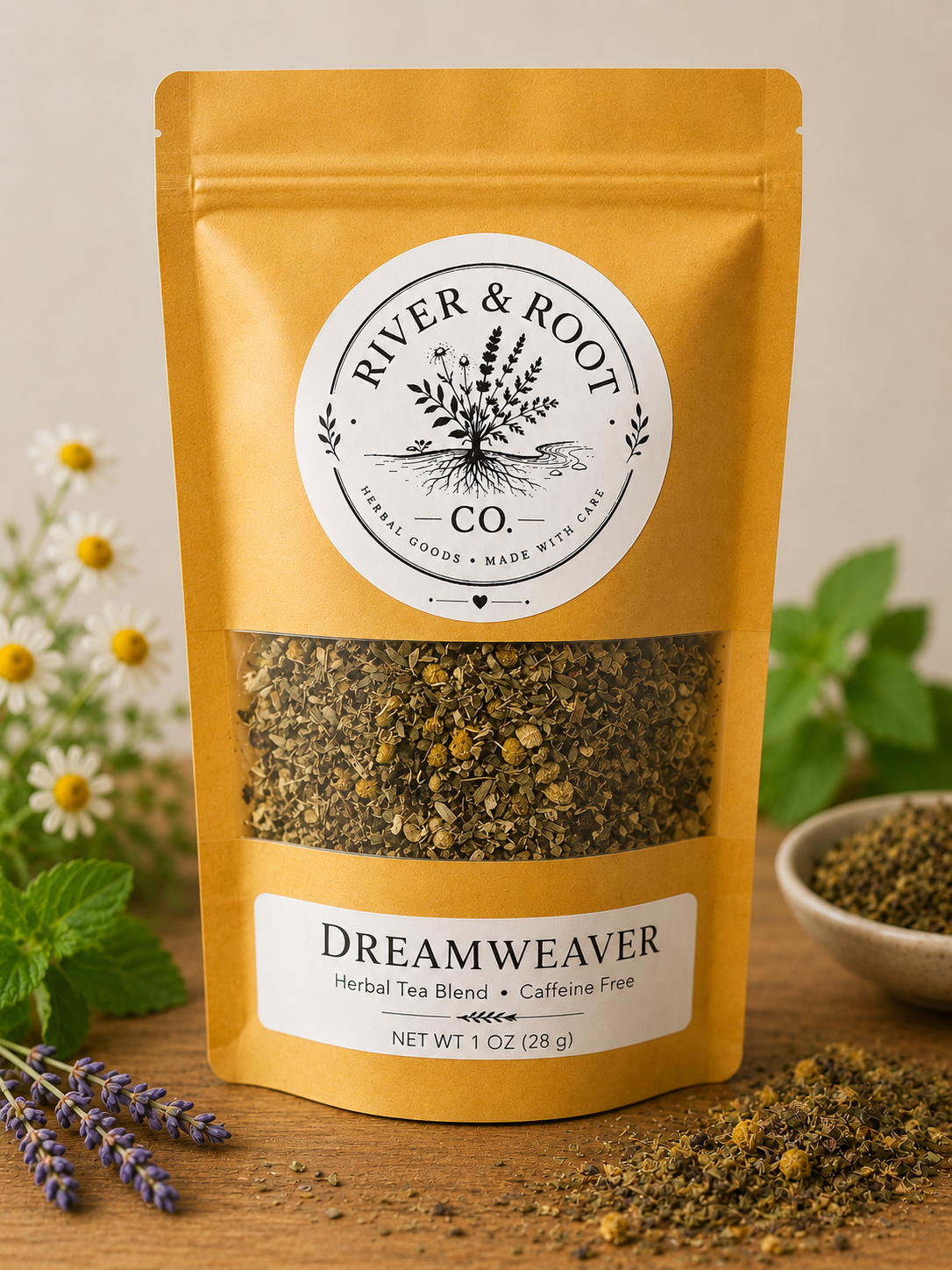 Dreamweaver – Caffeine-Free Evening Herbal Tea