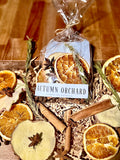 Autumn Orchard fall simmer pot with dried orange, apple, cinnamon, star anise and rosemary